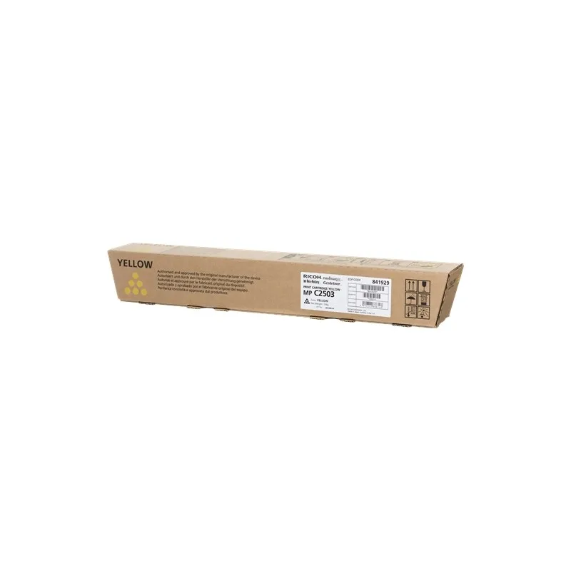 Ricoh Aficio MP-C2503SP/MP-C2003SP/MP-C2011SP yellow Original Toner cartridge-841929 841929 tintasycartuchos.com