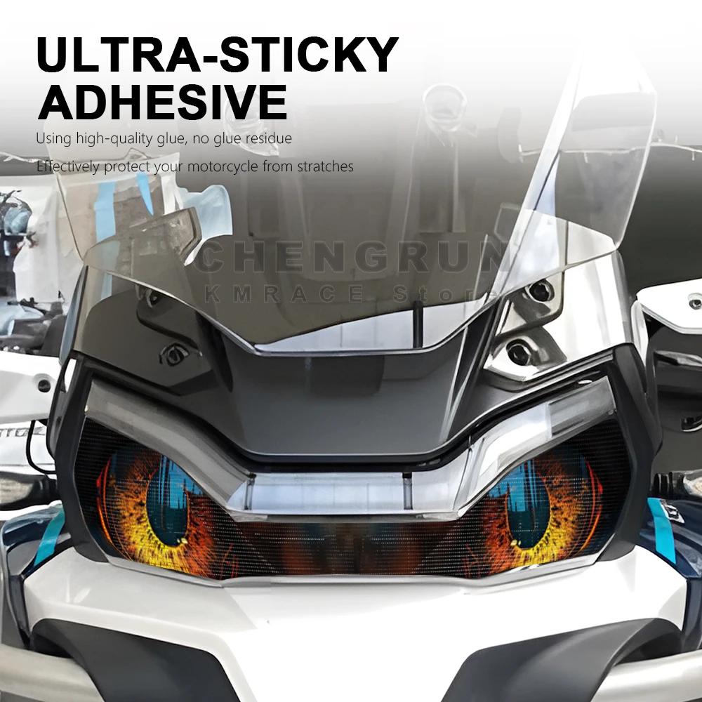 Waterproof Motorcycle Headlight Stickers Headlamp Protective Decals For CFMoto 700MT 700 MT 700mt 2025 Modification Accessories