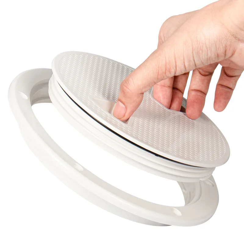 4 6 8 Polegada placas de deck antiderrapantes para barcos de escotilha capa de plástico destacável para rv instalações ao ar livre acessórios de barco