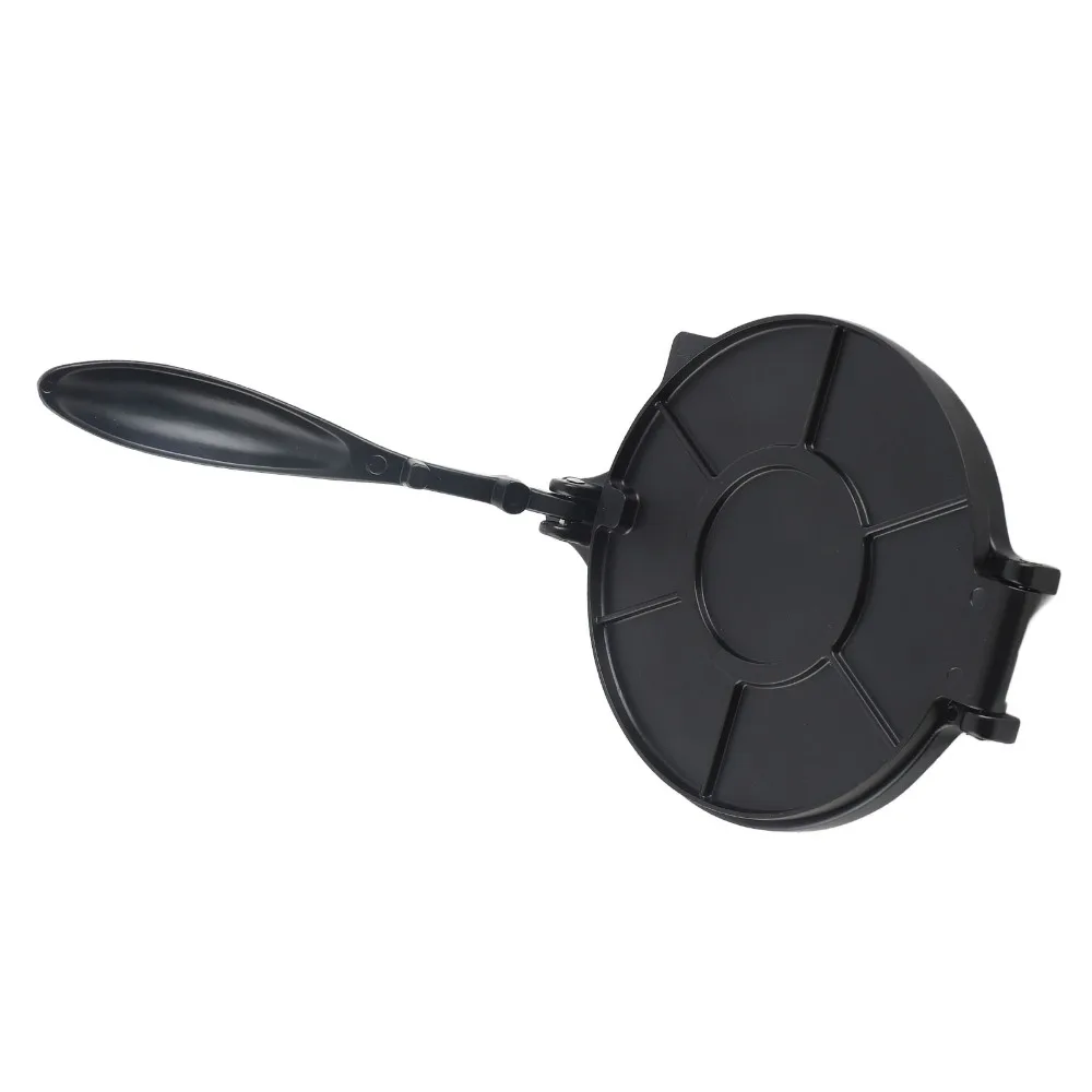 Aluminum Alloy Tortilla Press Black Labor Saving Dumpling Skin Press Multifunctional Easy to Operate Dough Press Dough Pressing