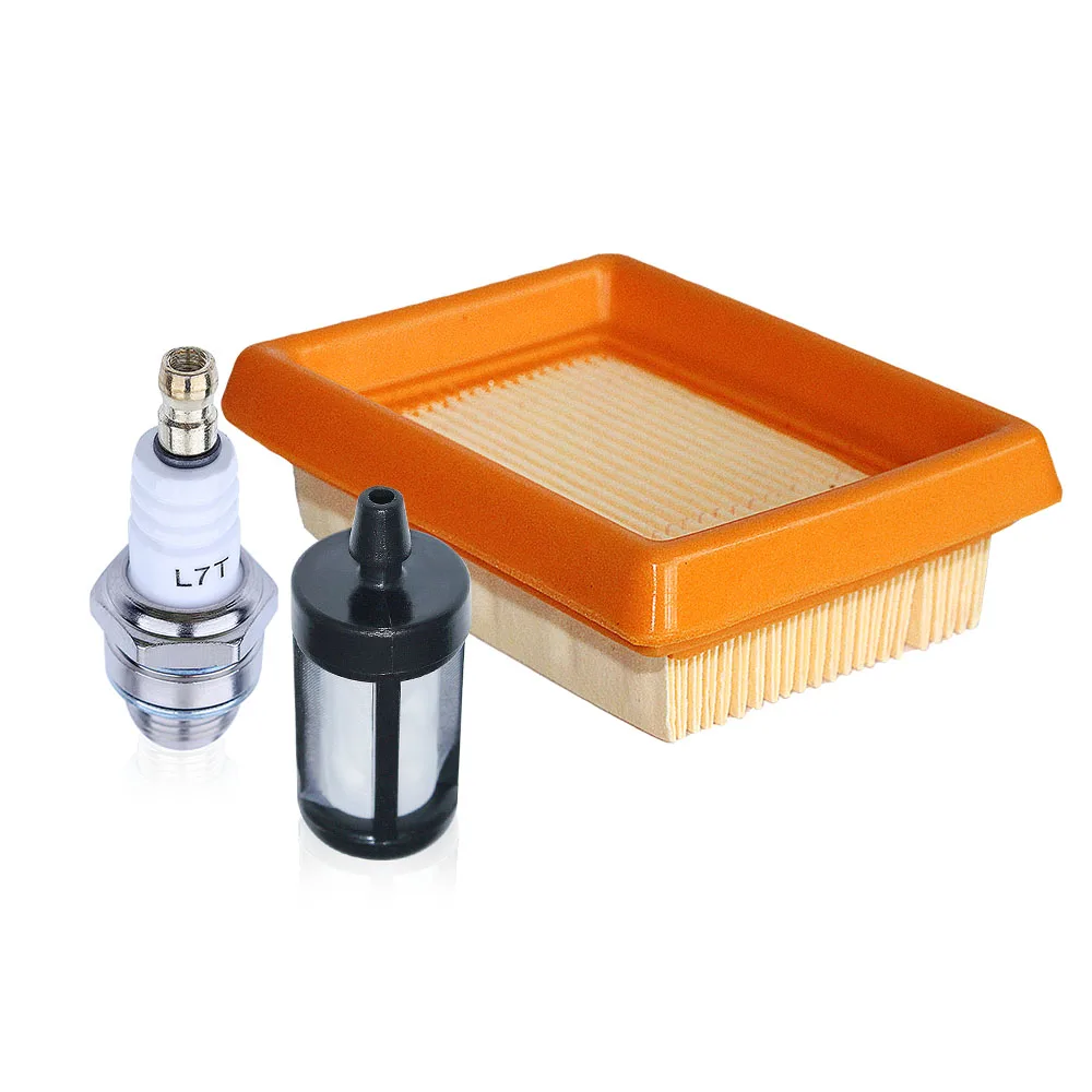 Air Fuel Filter Spark Plug Kit For Stihl FS120 FS200 FS250 FS300 FS350 FS400 FS450 Trimmer 4134 141 0300
