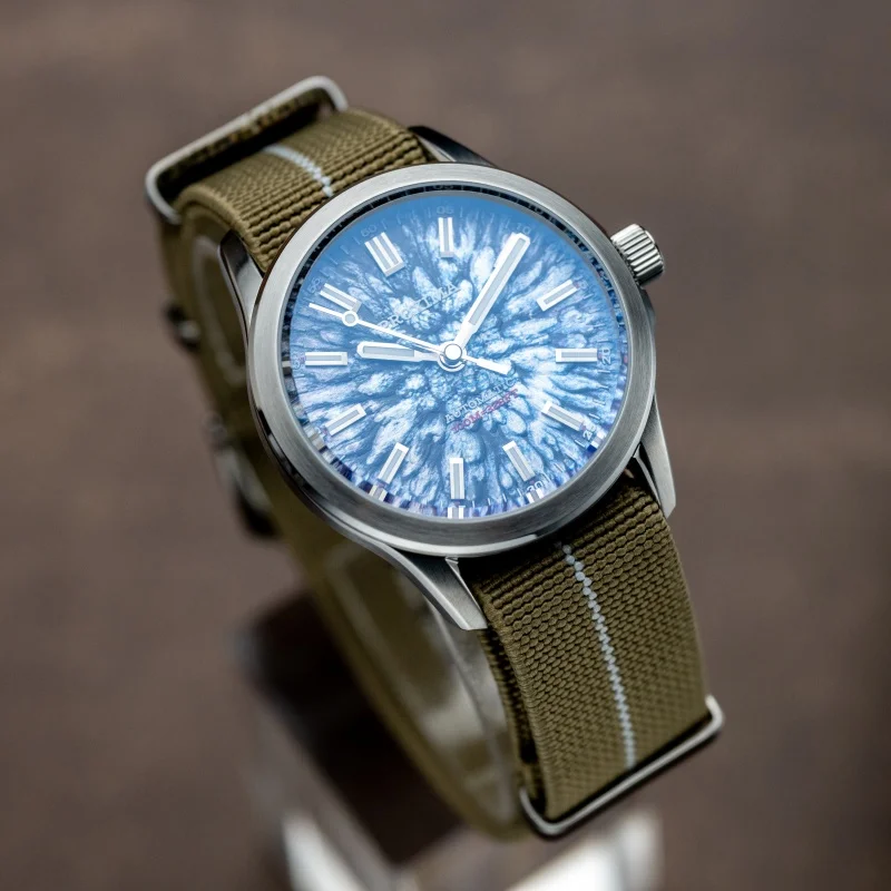 Мужские автоматические часы Proxima, 39 мм, механические наручные часы, 100 м, водонепроницаемые, BGW-9, светящийся сапфировый циферблат давления масла Miyota 9015