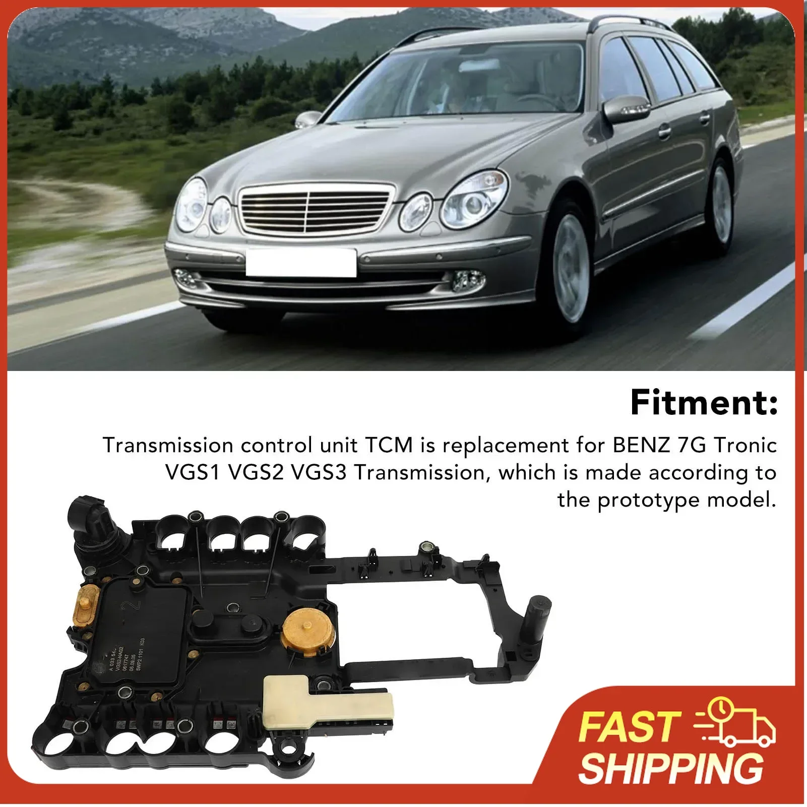 

Transmission Control Unit TCM TCU Replacement For BENZ 7G Tronic VGS1 VGS2 VGS3 Transmission A0335457232 Car Accessories