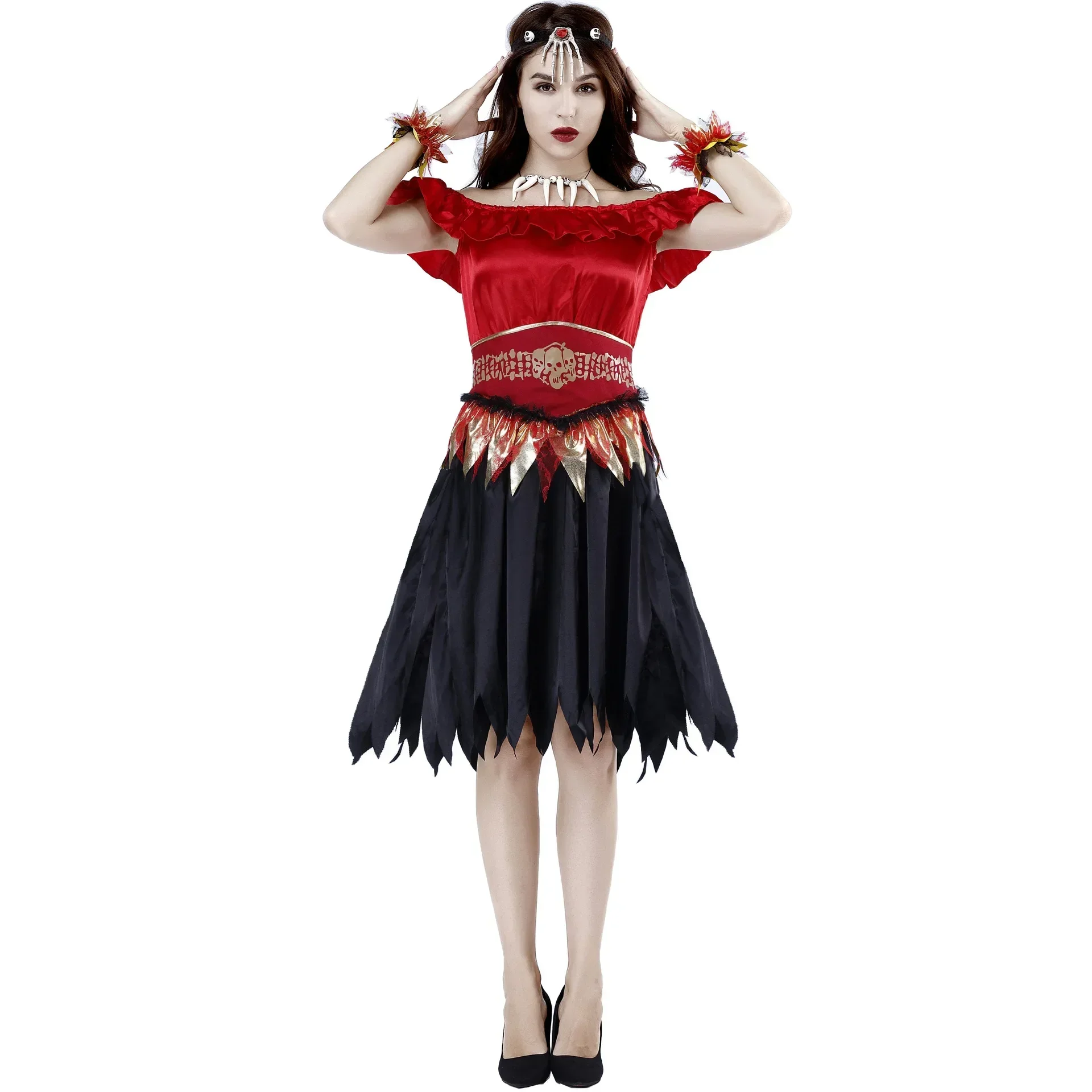

Halloween Adult Vampire Ghost Bride Evil Devil Costume