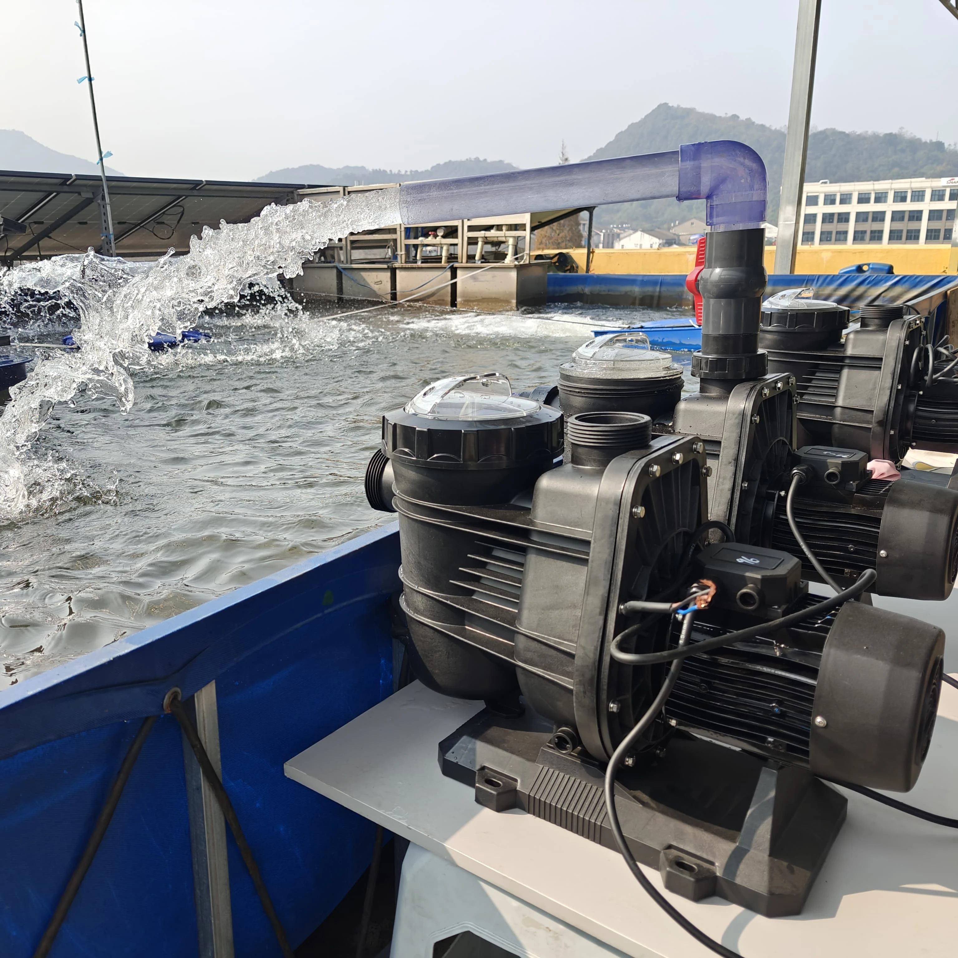 DC24/48/72/96/AC220/DC300 Dc Solar Powered Surface Water Pump for Swimming Pool 200W 500w 900W 1500W Solar Pool Pump Kit
