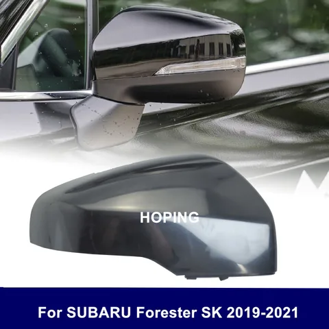 Чехол для автомобильного зеркала заднего вида для Subaru Forester SK 2019 2020 2021, чехол для бокового зеркала с указателем поворота