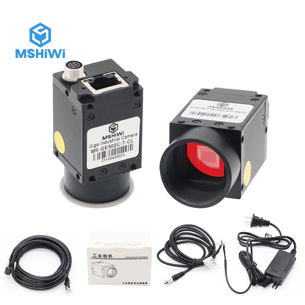 Automated Optical Inspection GigE Industrial Cameras, 1" CMOS, Global Shutter, Color, 4.0 MP,  with SDK / External Trigger 28FPS