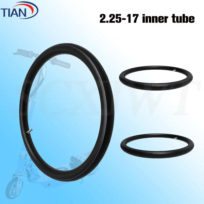 

17 inch electric vehicle inner tube 2.25-17 inner tube butyl rubber bent nozzle inner tube accessories