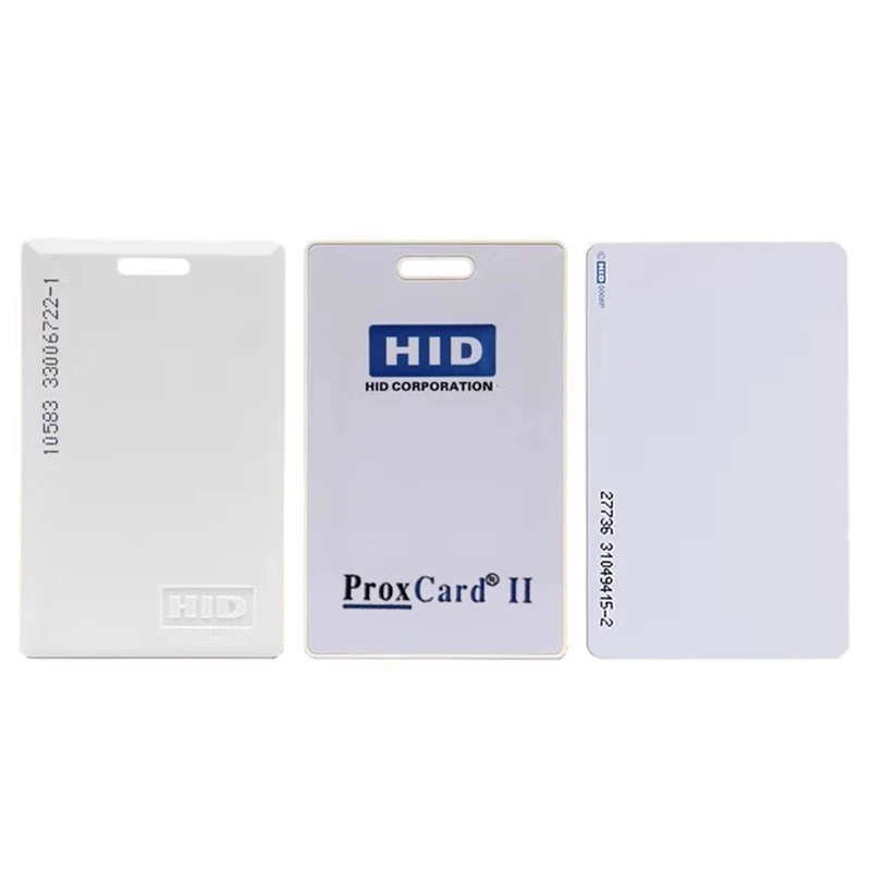 26/37bit 125khz H-ID card Prox Clamshell 1326 Card RFID Rewritable Proximity Thick Writable Rewrite Access control rfid Card