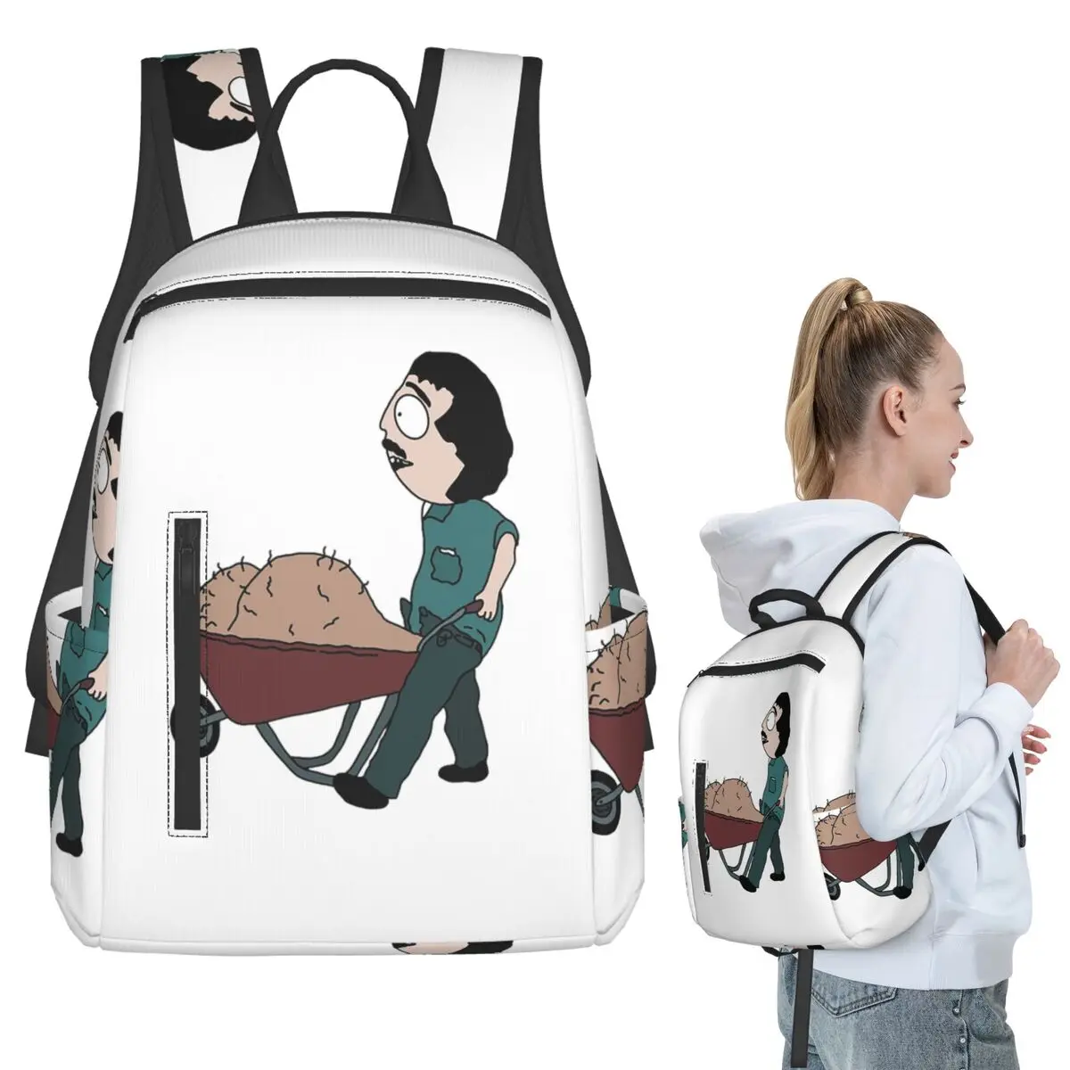 

Рюкзак Southpark Epic Randy Marsh Balls для студентов, мальчиков и девочек, школьная сумка для детей, сумка для ноутбука, сумки через плечо для мужчин и женщин