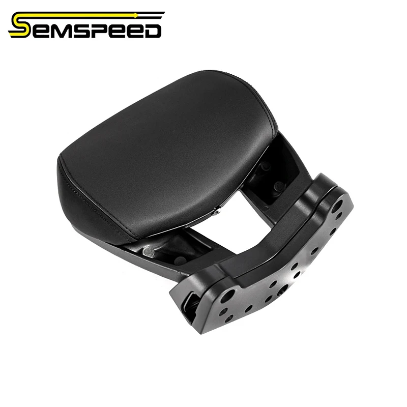 SEMSPEED دراجة نارية وسادة الظهر لياماها NMAX155 N-MAX 125 NMAX125 2025 الركاب سيسي بار مسند الظهر الخلفي وسادة PU مسند الظهر #3