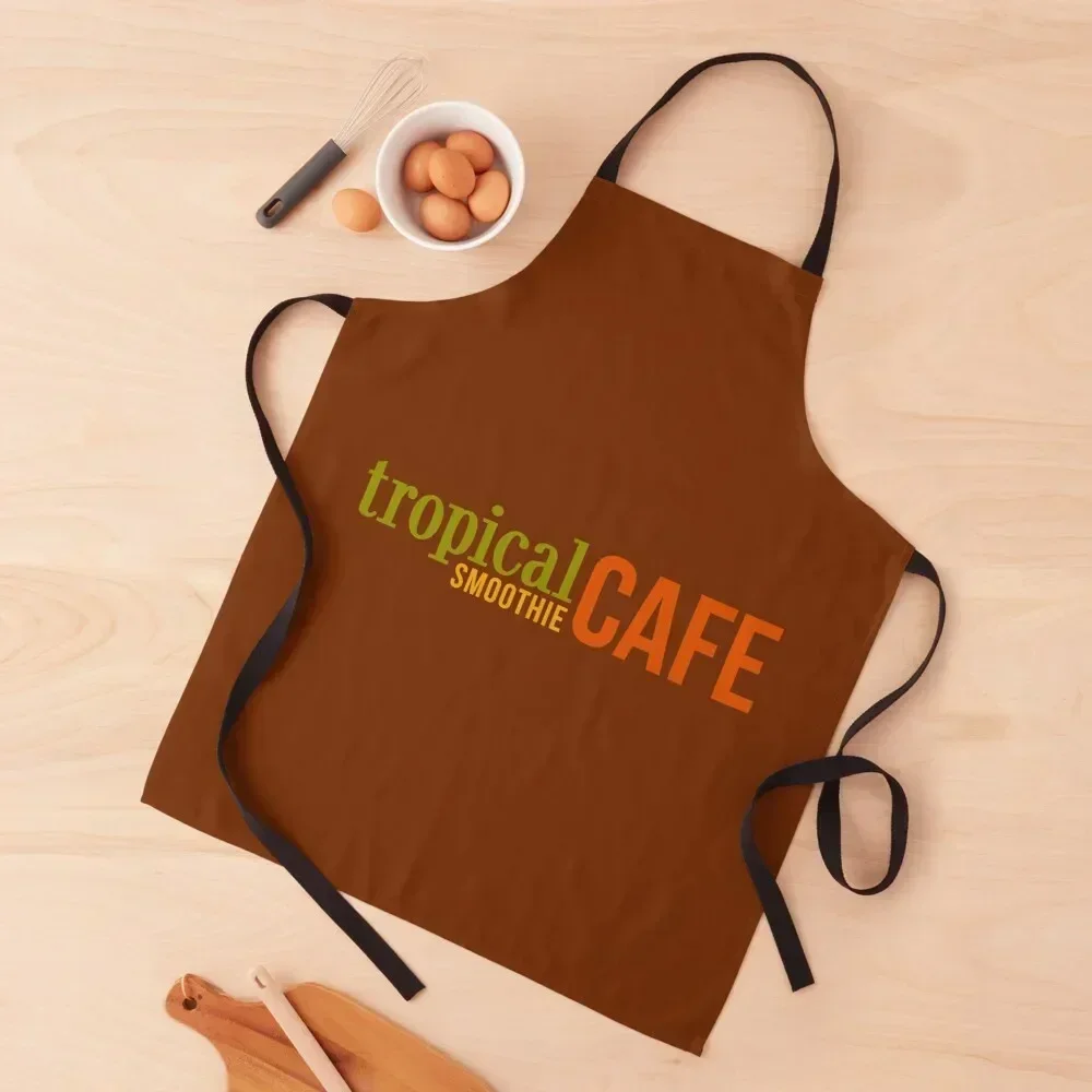 

Tropical Smoothie Apron chef for man cleanings Kitchen Things For Home Women Kitchen Apron