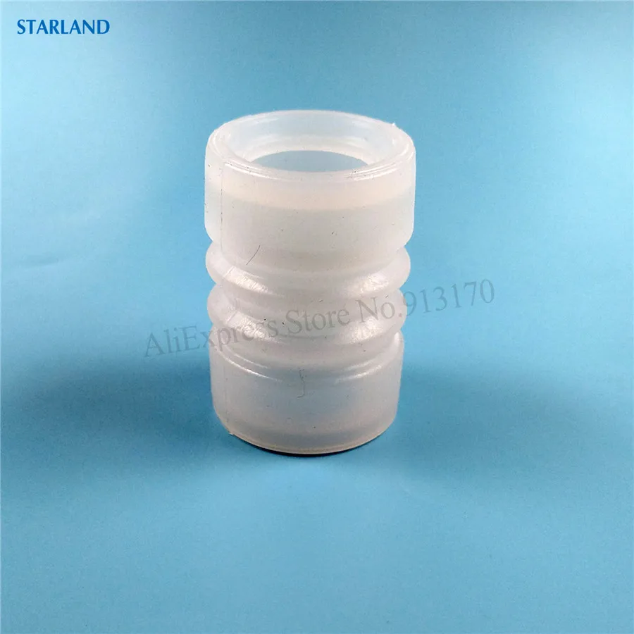 4 In 1 Corrugated Seal Sleeve Rings Elastic Silicone Sealing Tubes Of Stirrer Rod Spare Parts Accessories Ice Cream Machines