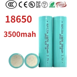 Original 18650 Power Battery 3.7V 3500mAh Lithium Rechargeable Batteries Flashlight Walkie-talkie Toy Power Tools Backup Battery