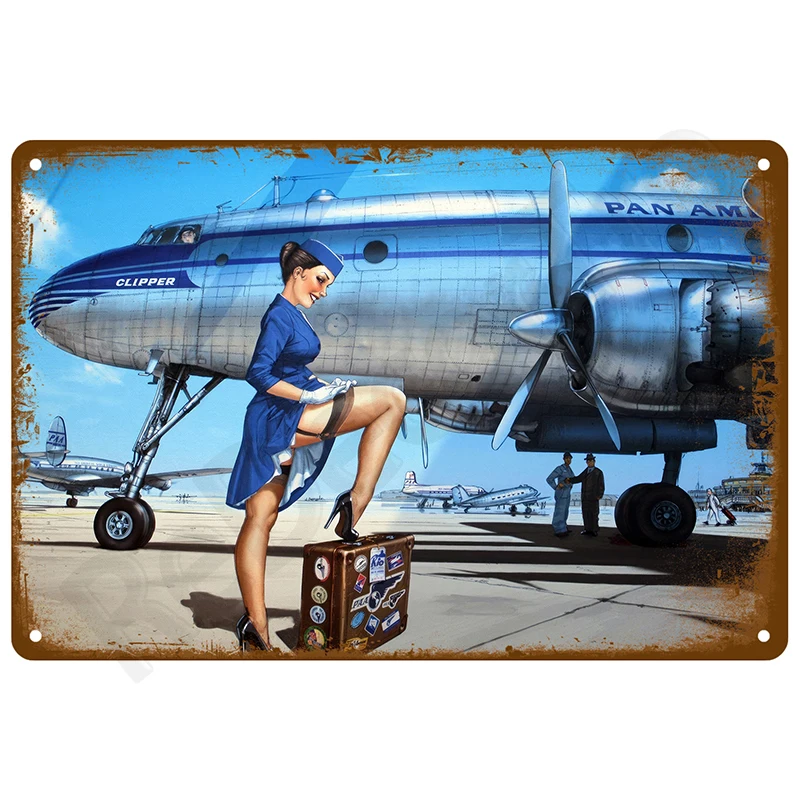 Metall Zeichen Zimmer Vintage Metall Platte Hause Dekoration Luxus Wand Dekor Artikel Kunst Wand Bar Retro Platten Zinn Zeichen Poster Mann Höhle – Detail 34