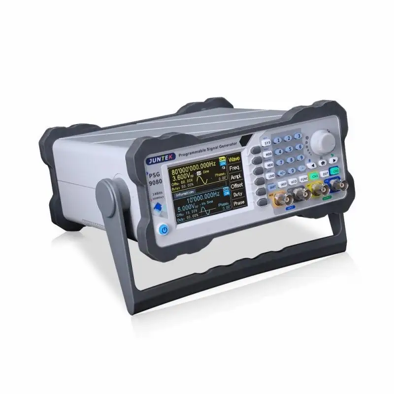 PSG9080 80MHz Programmable Dual Channel DDS Function Arbitrary Waveform Signal Generator Digital Frequency Meter