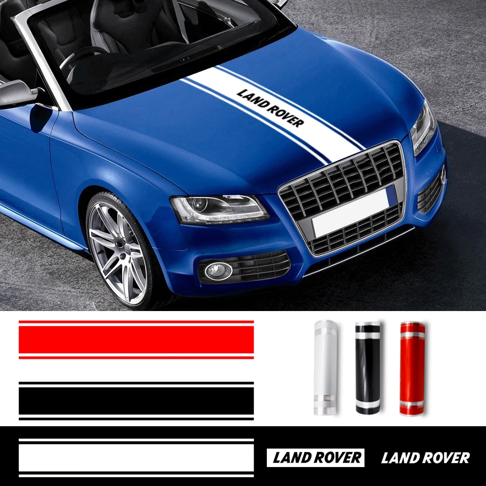

Pickup Hood Bonnet Stickers For Land Rover Range Evoque Defender Range Rover Vinyl Decor Cool Style Modified Decal Auto Tuning