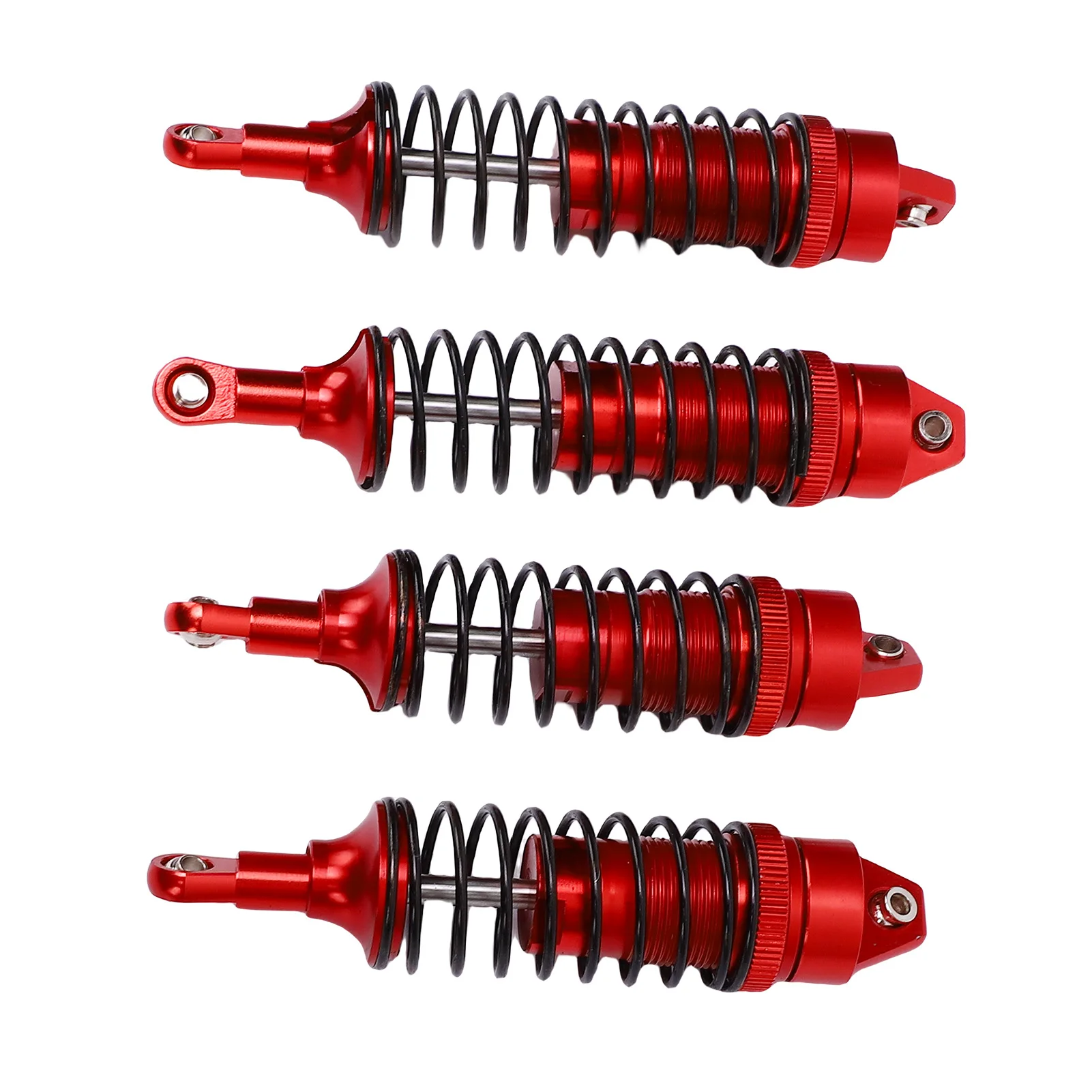 RC Olie Gevulde Schokdempers Kit RC Schokdemper Set Verbeterde Behandeling Stabiele Structuur Anti voor 1/10 RC Crawler Auto