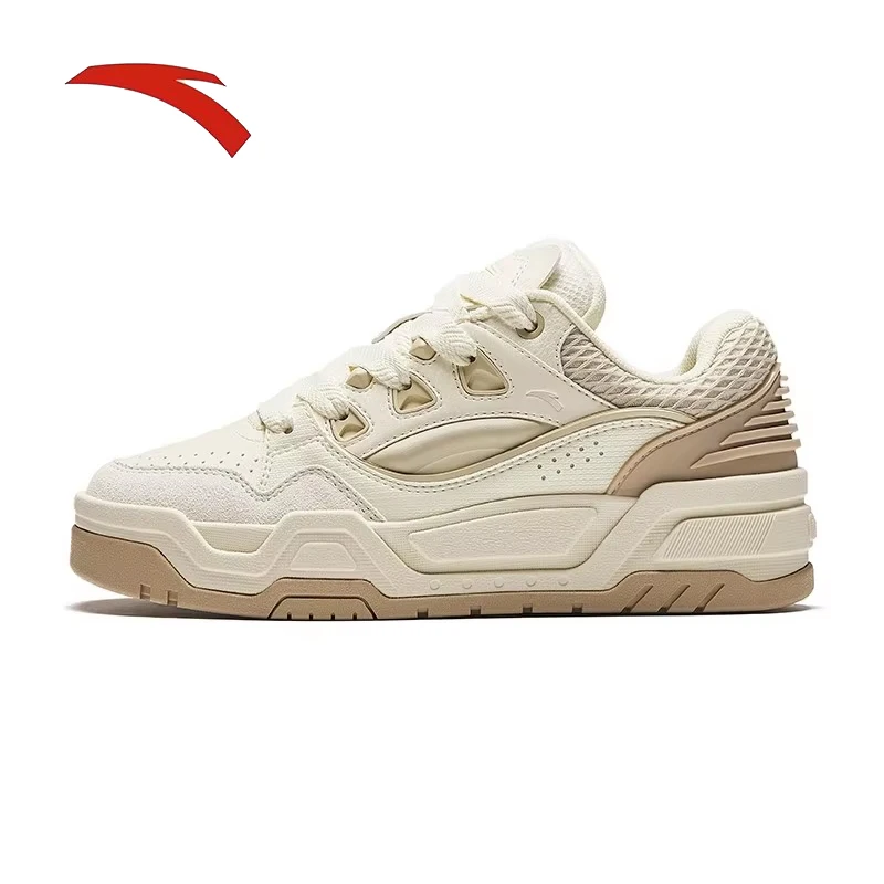 

Wang Yibo Same Style ANTA Micro Sugar Bread Shoes |Board Shoes for Men and Women Trendy Spring Thick Bottom Retro Casual Shoes