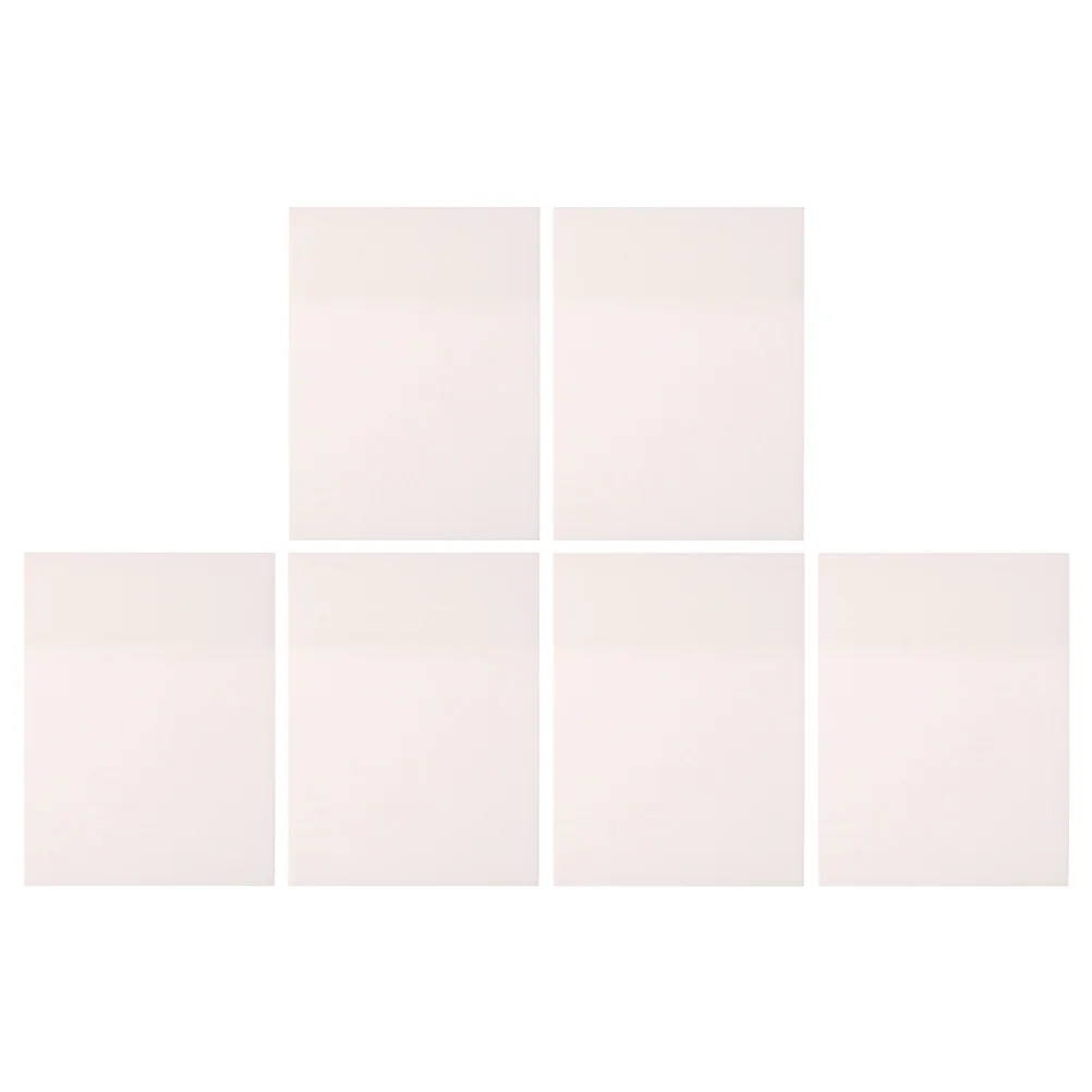 

6Pcs Waterproof Memo Notes Multipurpose for Students Office Use Memo Pads Note Reminder Sticker Students Stationery