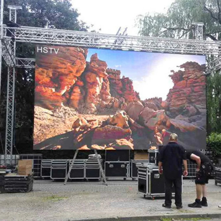 Rental Ledwall Outdoor Indoor Event Stage Background Backdrop Video Wall Pantalla P2.9 P3.91 P4.8 Led Display Screen For Concert