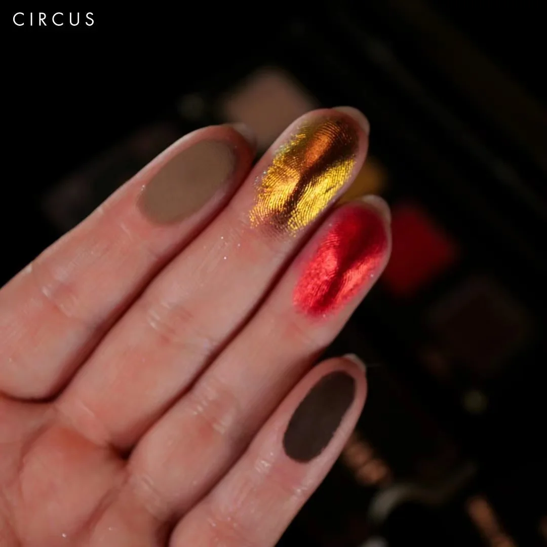 2024 Circus Palette Shellwe Makeup Liana Palette Multichrome Duochrome Pressed Eyeshadow Sparkly Eyemakeup