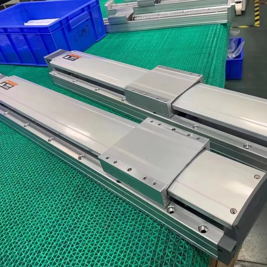 High Precision Customize Length Linear Actuator Ball Screw Drive Semi-Sealed Linear Slide Module