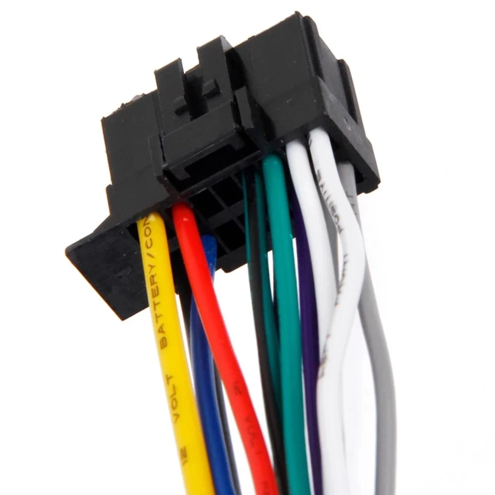 Fotografia 5: 1PC Conector de Áudio de 16 Pinos para Rádio Automotivo, Cabo de Substituição para Pioneer 2350, Estéreo Automotivo de 6.3 Polegadas, Atende ao Código de Cores EIA, Atacado