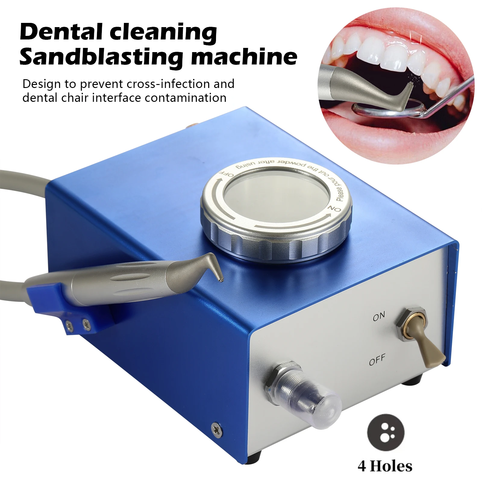 Máquina de chorro de arena Den - Teeth Whitening Device reseña y precio