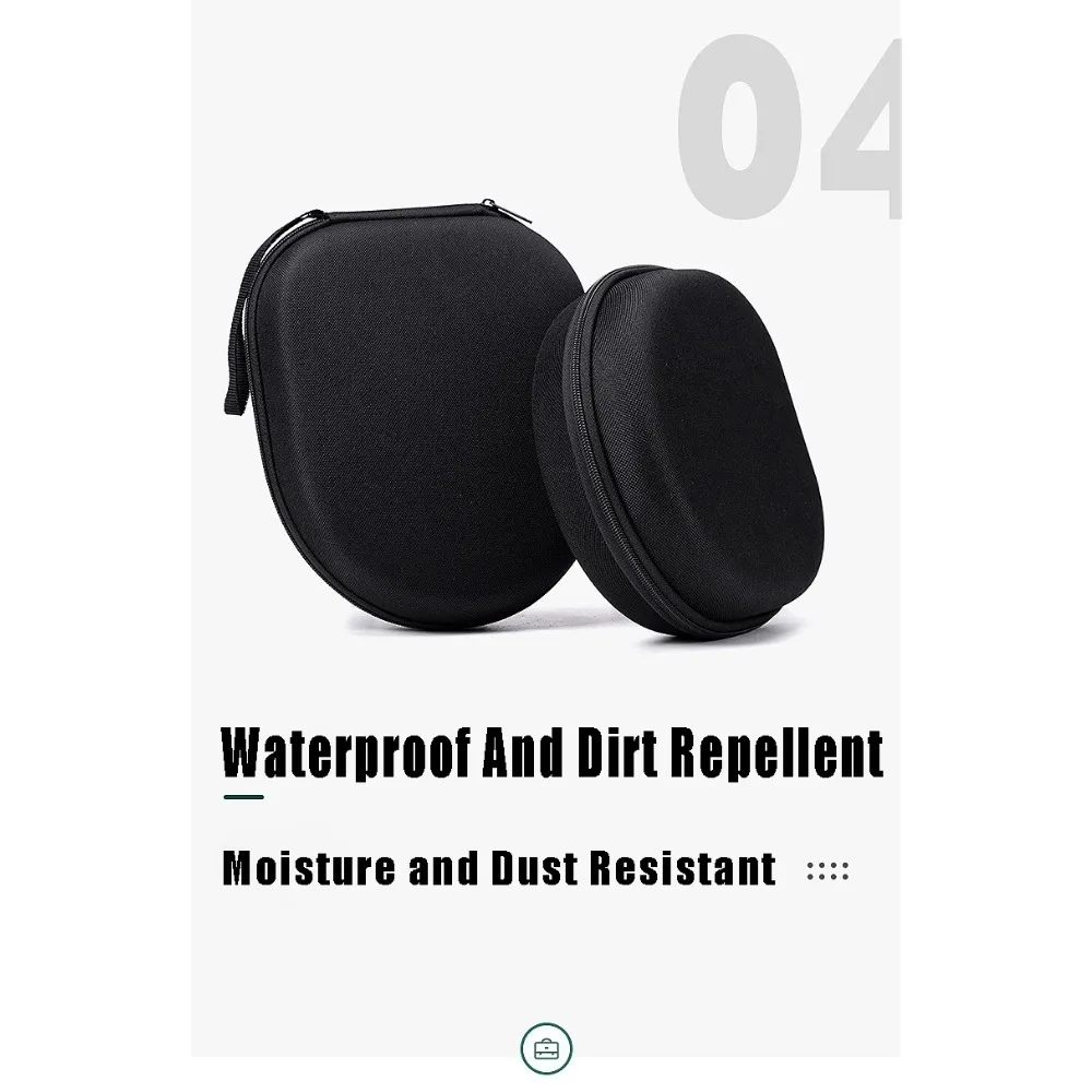 Bluetooth Headset Earphone Hard Case for Sony Headphones Storage Bag Case Portable Travel Shockproof Earbuds Carrying Pouch Bag image 6