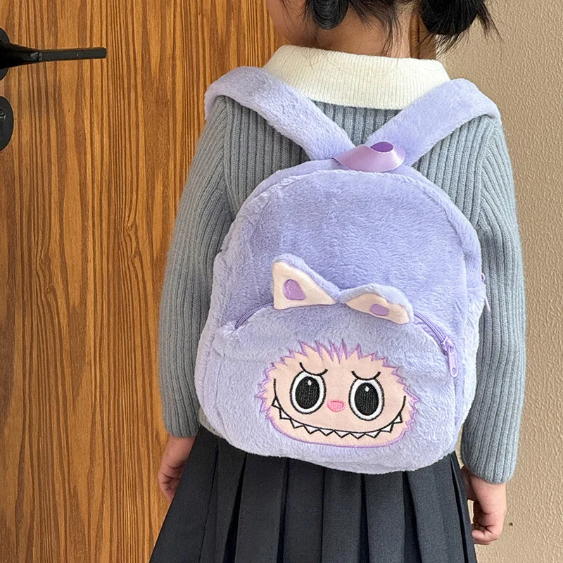 

Cartoon LABUBU children's backpack boy girl kid cute schoolbag