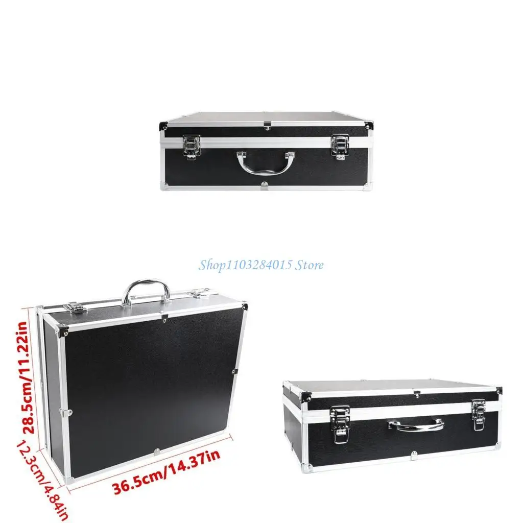 

R6FF Carrying Case With Diced Foam Aluminum Build for Microphone Equiment Camera Tool