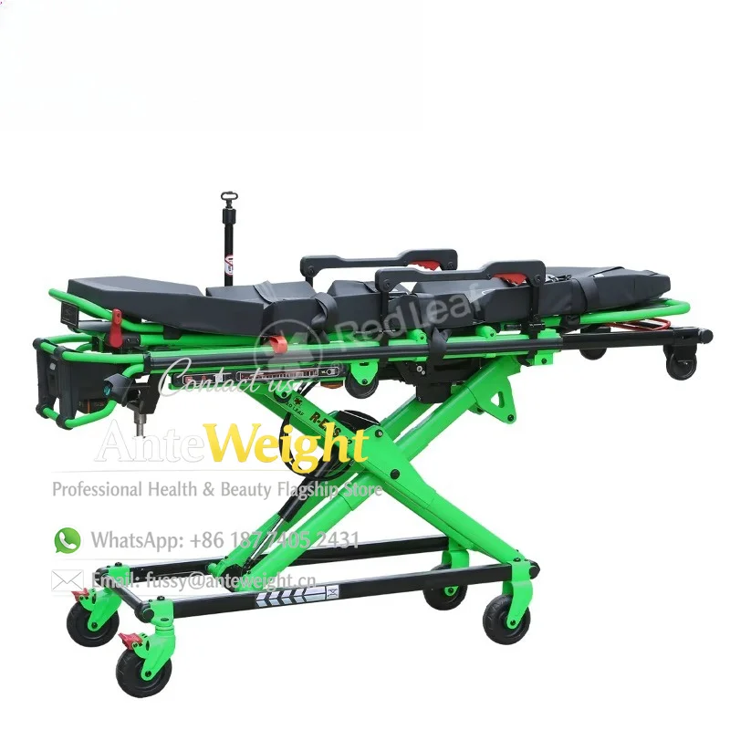 Powered Ambulance Stretcher Electric Automatic Loading Stretcher Collapsible