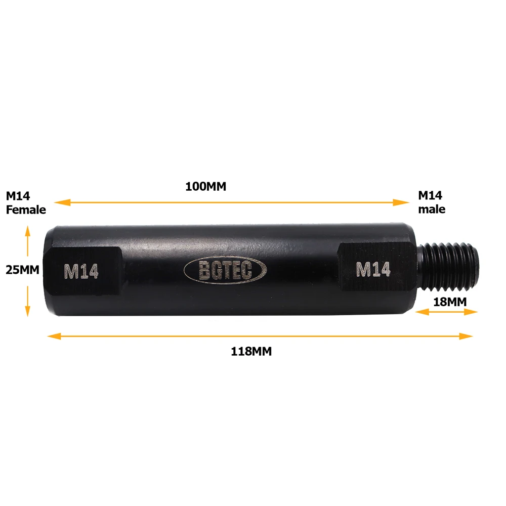 BGTEC Diamond Drill Bits Core Bits Extension Adapter M14 or 5/8\