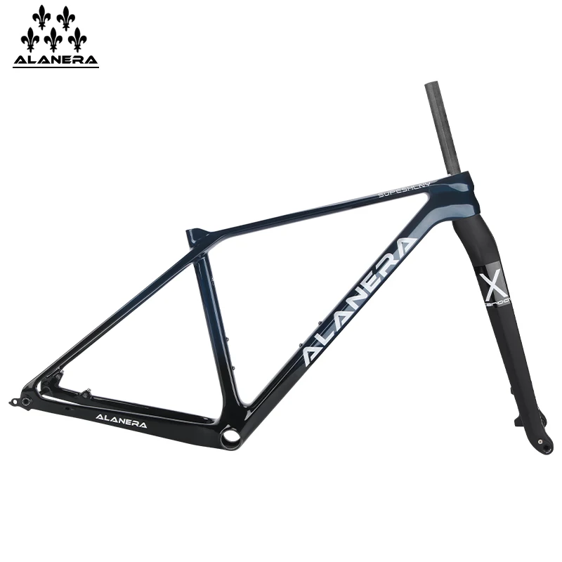 

Sea Blue -Carbon Fiber frame MTB Frame BOOST 148 x12 open gear barrel extractor disc brake 29ER