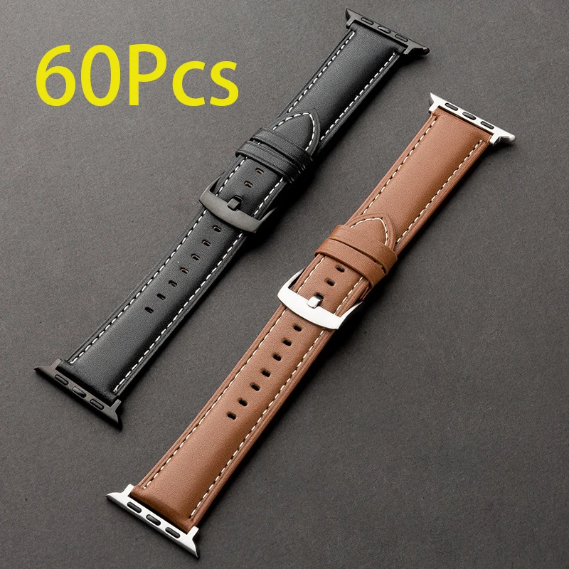 60Pcs Watch Band for Apple Watch Strap 49mm 44mm 45mm 42mm 38mm 40mm 41mm Woman Man Bracelet iWatch Series 8 7 6 5 4 3 Se Band