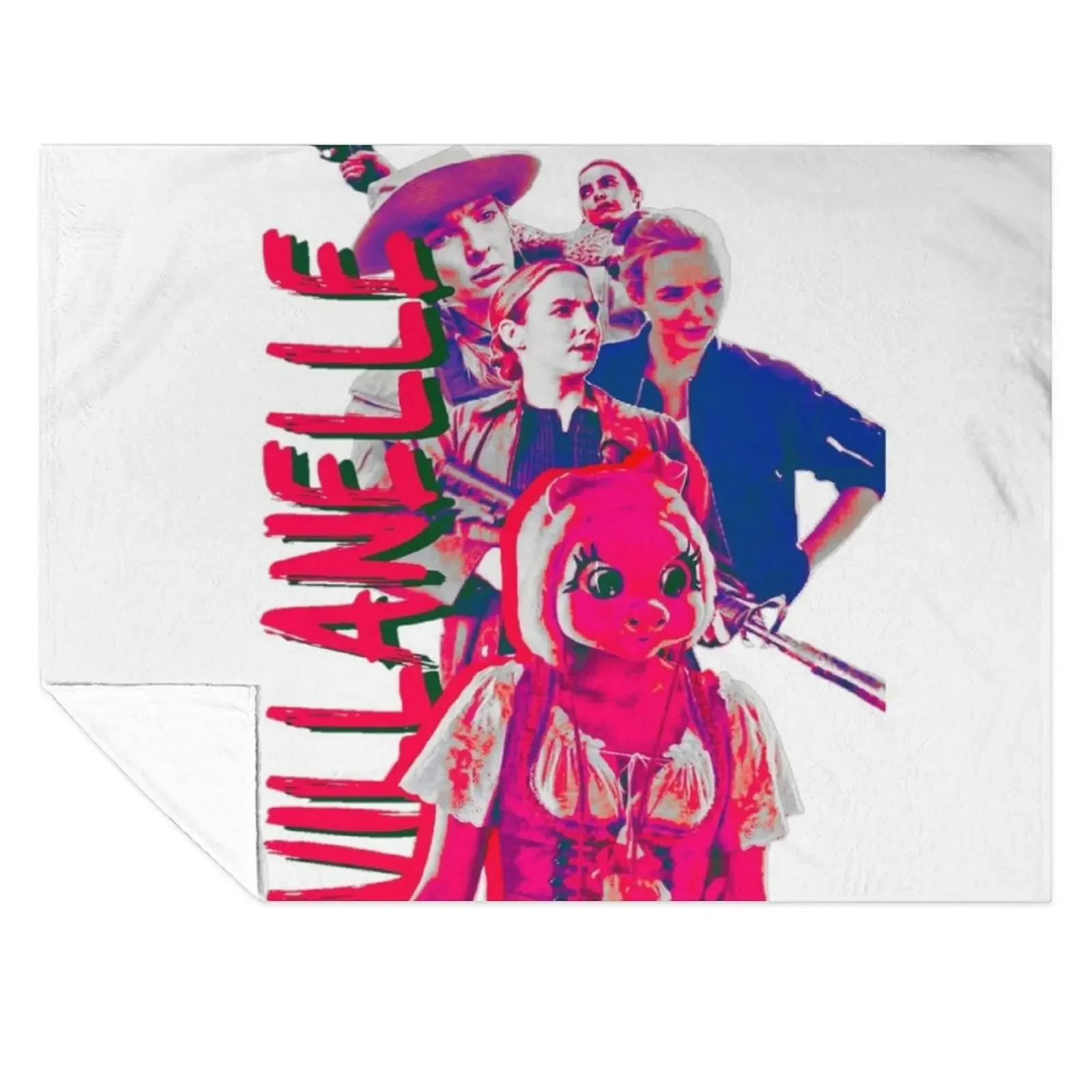 

Villanelle Throw Blanket Blankets For Baby Decoratives warm for winter Stuffeds Blankets