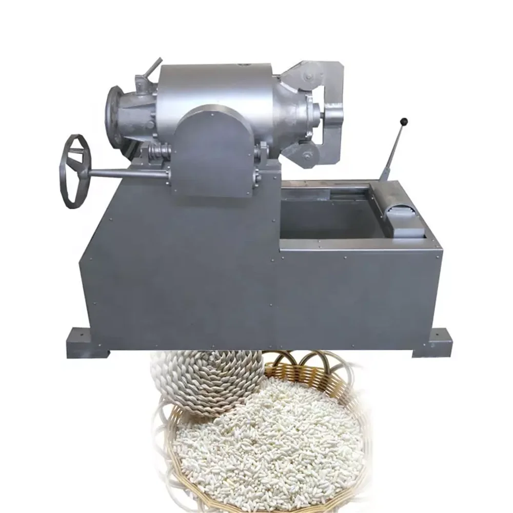 Hot Air Corn Snacks Wheat Grain Puffing Puffed Rice Machine Cereal Popcorn Makers Food Corn Puff Soybean Pasta Extruder Machine