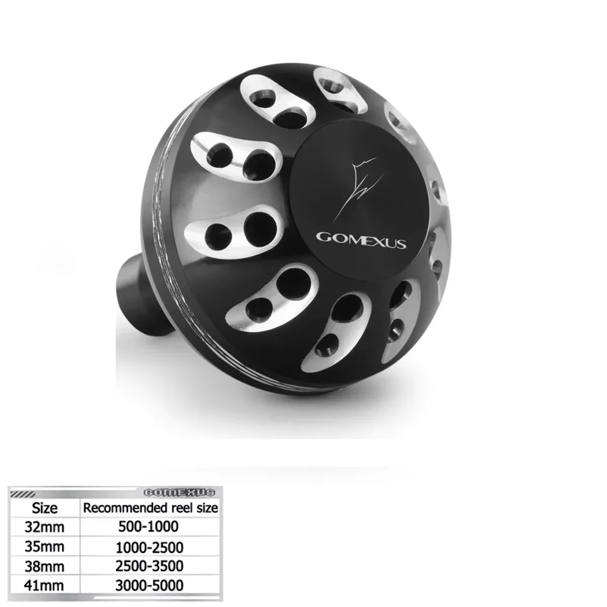 GOMEXUS Power Knob for Shimano Stradic FK 5000 Saragosa SW Ocea