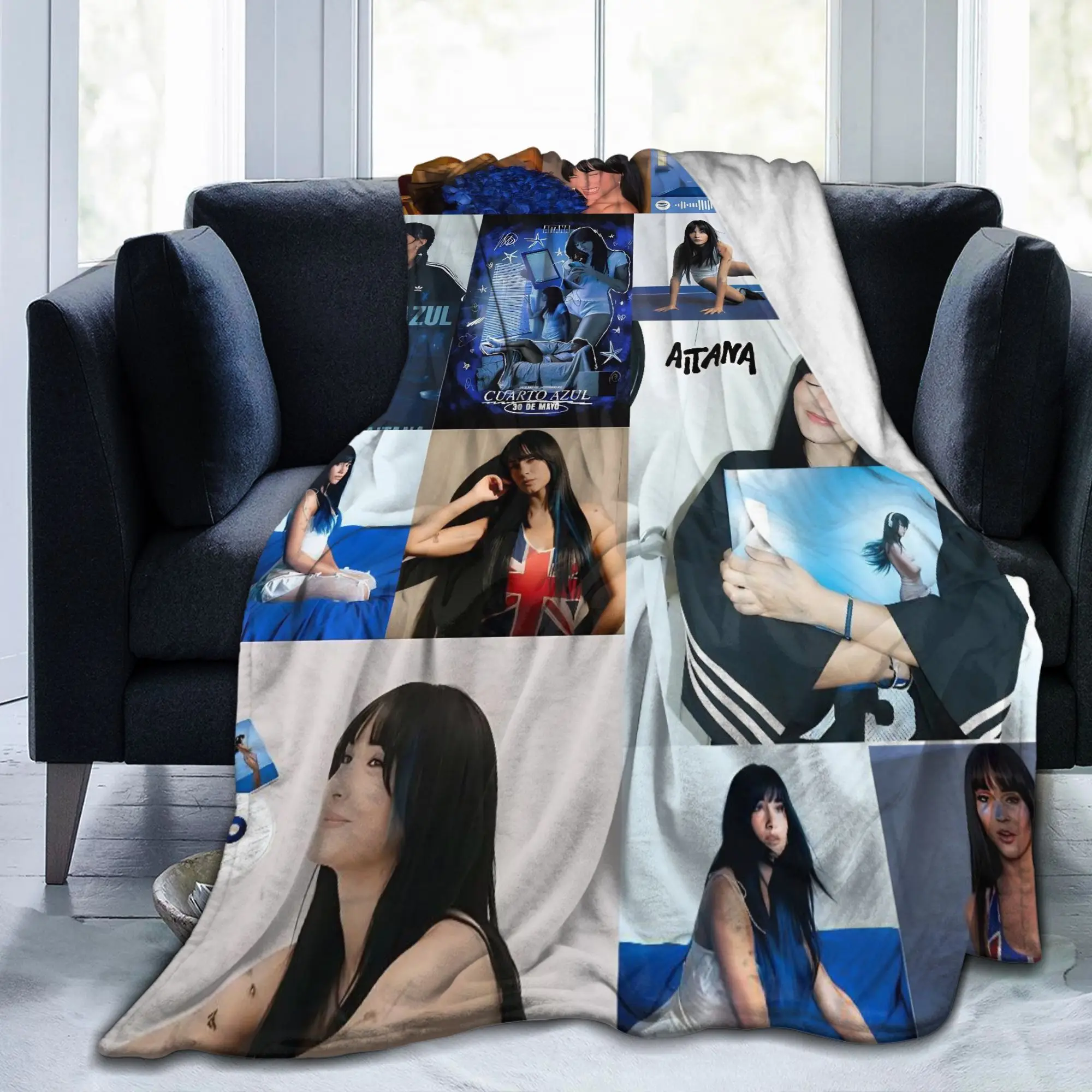 

Певица Aitanas Tour одеяла коралловый флис плюшевые осенние дышащие легкие пледы для постельных принадлежностей офисные постельные принадлежности пледы