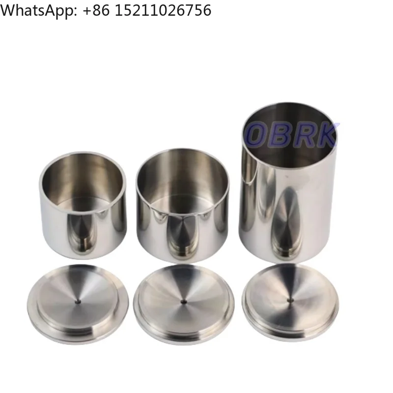 

37ml/50ml/100ml Stainless Steel 304 Specific Gravity Cup for Chemical Liquid test or Weight Measure