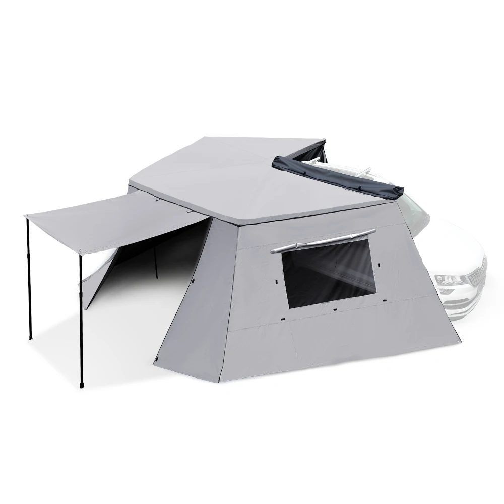 270 Degree Car Side Awning With Side Wall 4wd Outdoor Camping Free Standing 4x4 Awning Tent