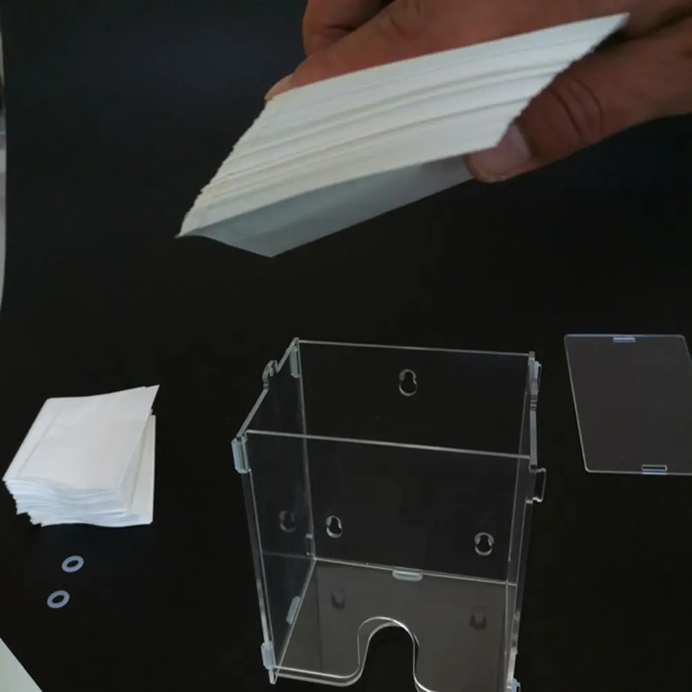 

500Pcs Envelope Style Disposable Paper Cups Dustproof Thickened Drinking Water Paper Bag with Cup Holder Mini Cold Drinks Cup