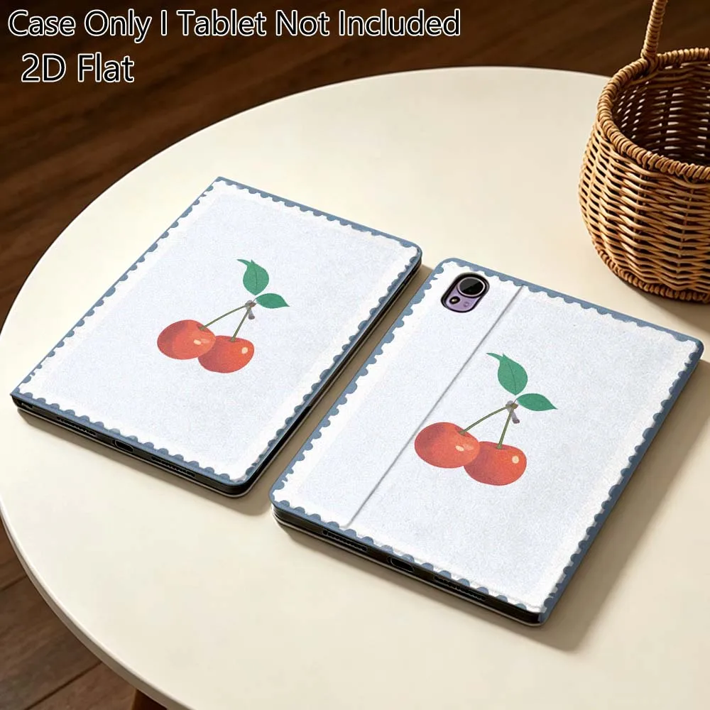 

Art Cherry Bow Popular For Huawei MediaPad T5 T10s M6 M5Lite SE Honor Tab 5 6 7 V7 V8 X8a X9a Pro Soft Tablet Case Gift