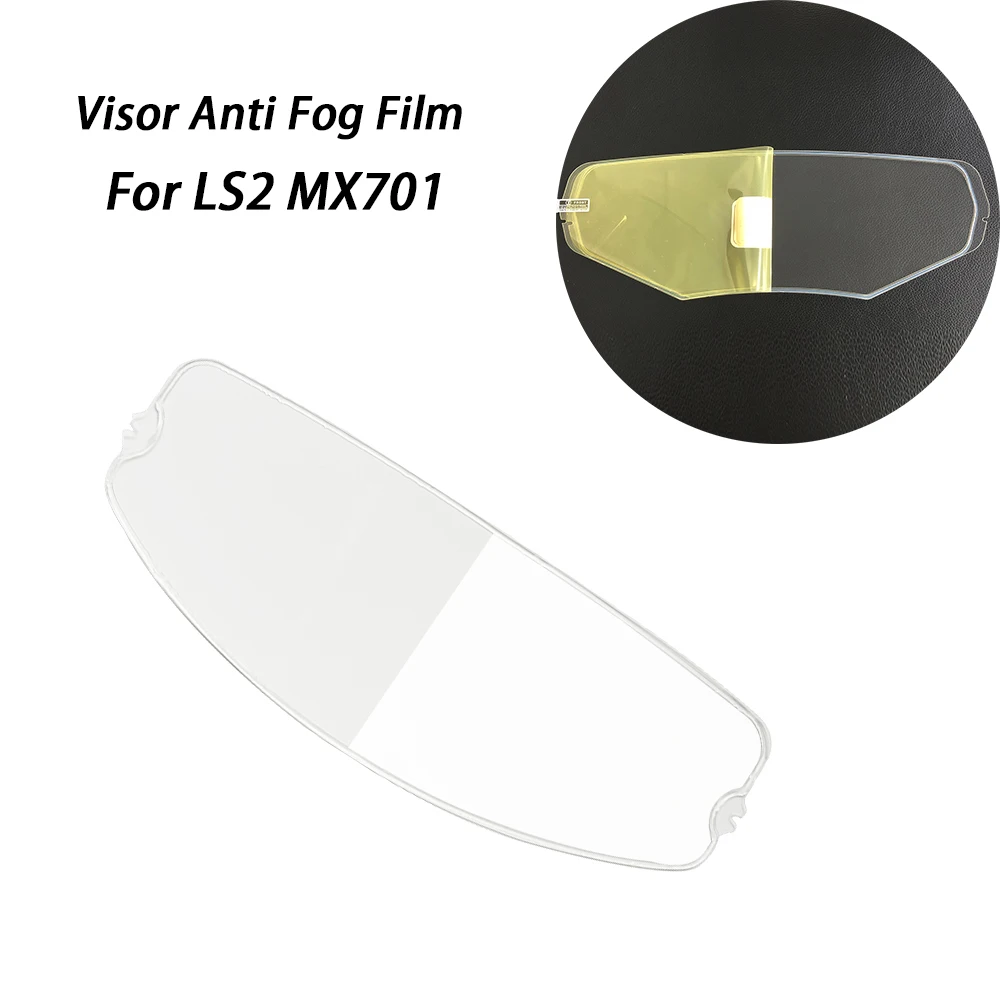 

Motorcycle Helmet Visor Film Anti Fog Film Patch For LS2 MX701