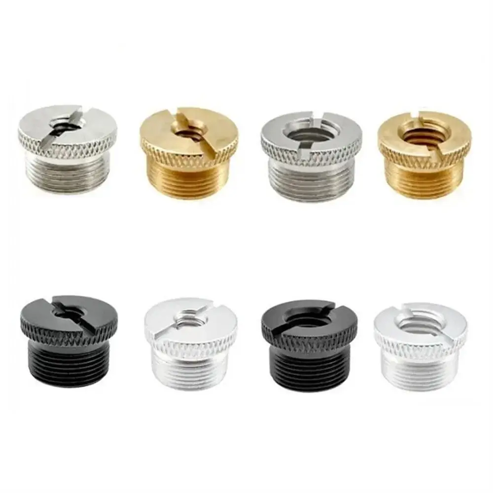 5/8-27 to 3/8-16 Microphone Stand Screw Screw Nut Tripod Adapter Mount Microphone Conversion Screws Shock Mount 1/4-20 Inch