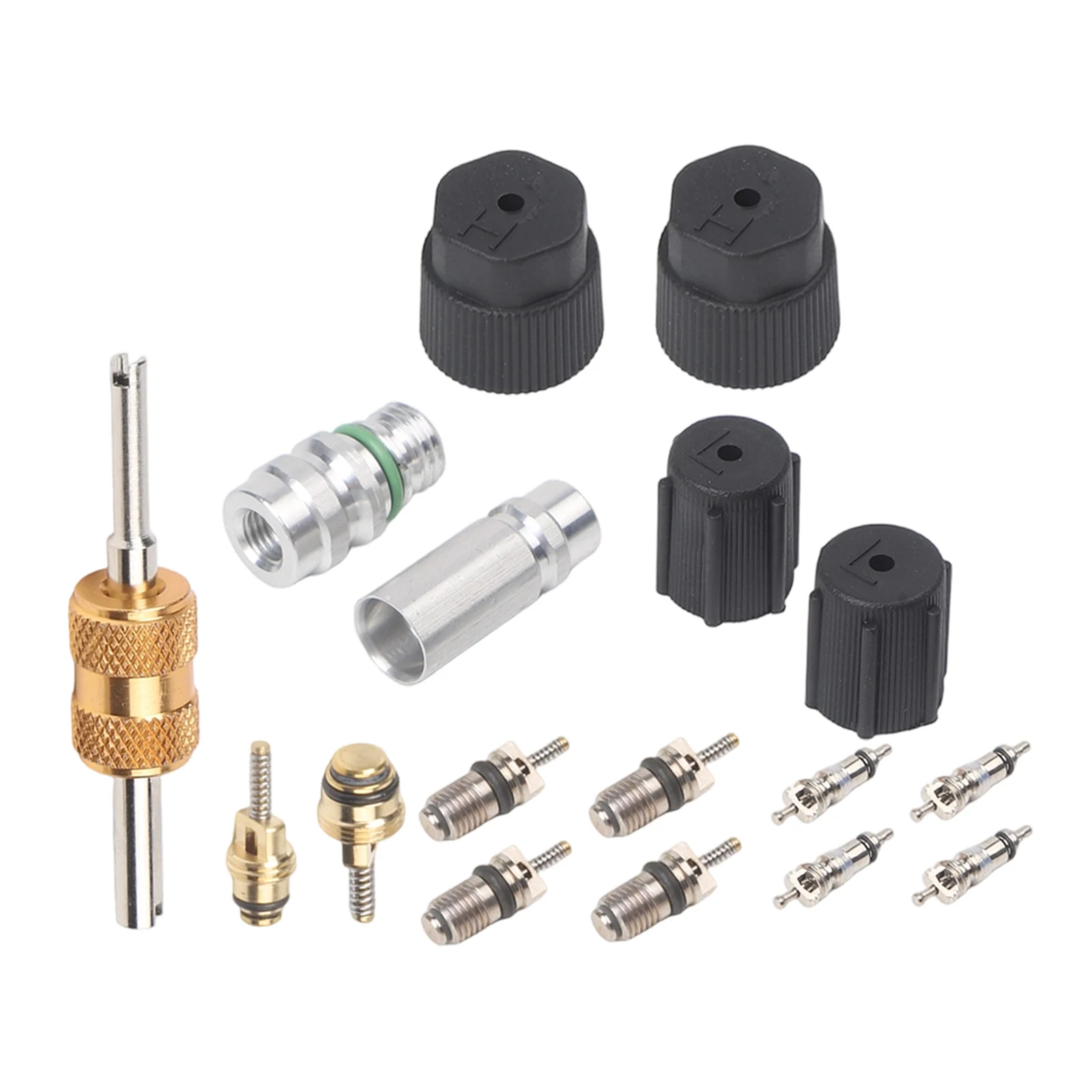 Automotive Cooling Solution AC Valve Replacement R134a Valve Core Easy Installation Design Long-lasting AC Solution
