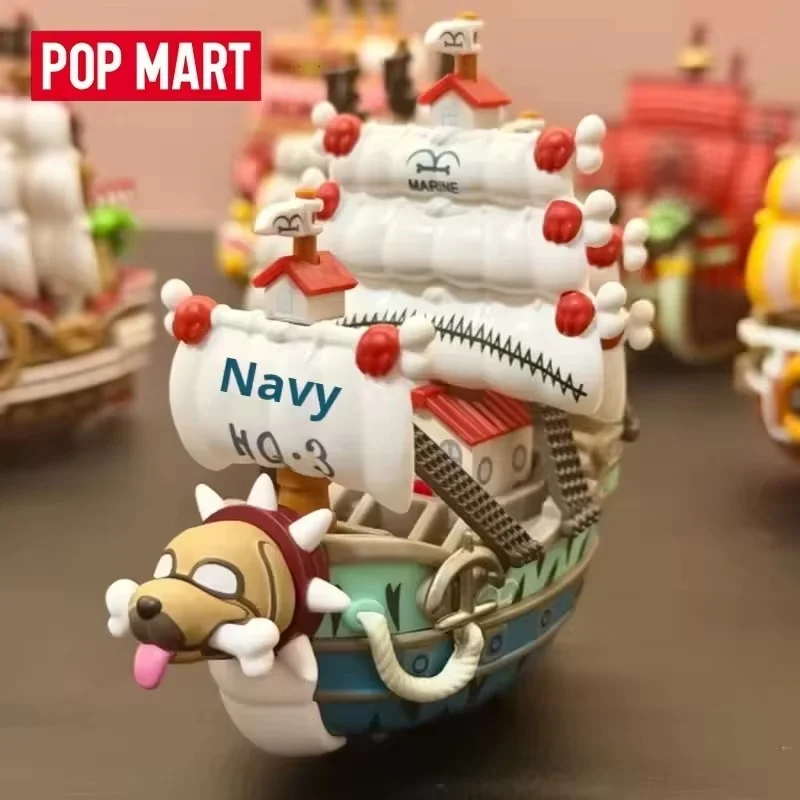 Origina Popmart One Piece The Grand Line Series Vehicles Blind Box