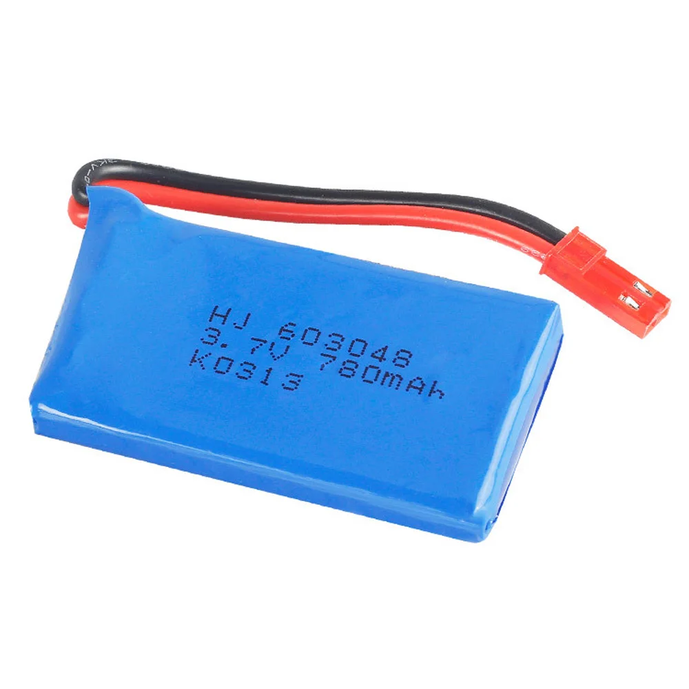 3.7V 730mAH Lipo Battery 603048 JST Plug For WLtoys V626 V636 V686 quadrocopter spare parts 3.7V 780mah RC toys battery For V626