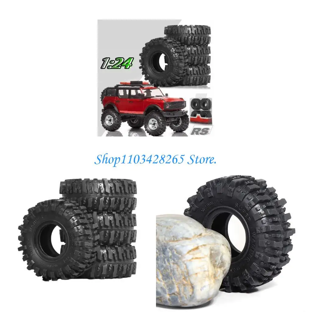 

55 -миллиметровый автомобильный автомобиль заменяемые шины для дистанционного управления Clawels Колеса шины из 4 1/24